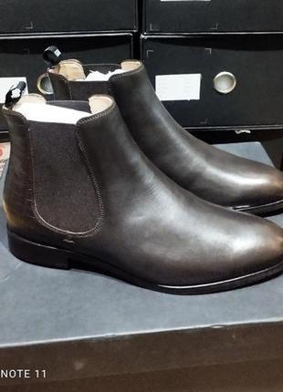 Трендовые универсальные кожаные ботинки челси успешного немецкого бренда gordon &amp; bros1 фото