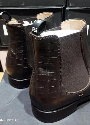 Трендовые универсальные кожаные ботинки челси успешного немецкого бренда gordon &amp; bros2 фото