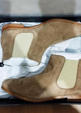 Чудові замшеві черевики челсі успішного німецького бренду gordon & bros3 фото