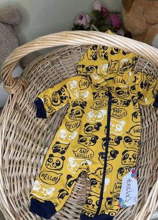 Ромпер человечек 0-6 мес 2