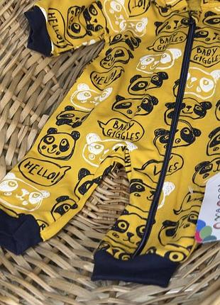 Ромпер человечек 0-6 мес 3