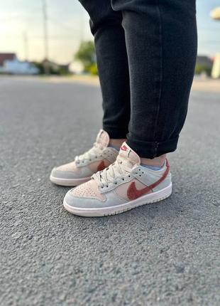 Кроссовки nike sb dunk low “terry swoosh”6 фото