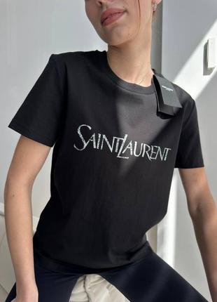 Футболка в стиле ysl yves saint laurent