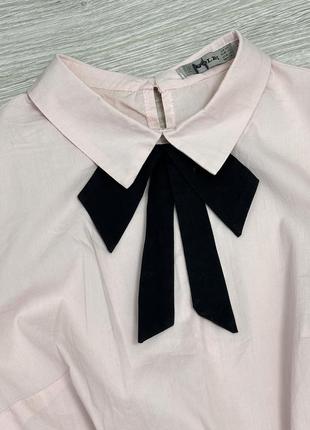 Стильный комплект блуза с пышными рукавами и твидовая юбка с разрезом для девочки 158 рост2 фото