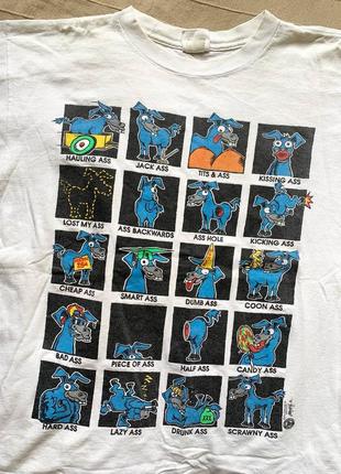 Outhouse designs 1992 usa ass vintage tee принт гумор