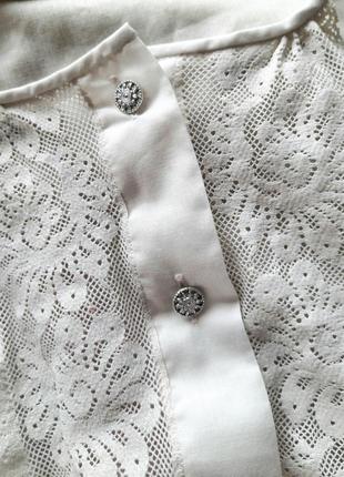 Укороченная легкая рубашка под дирндль австрийская баварская винтажная3 фото