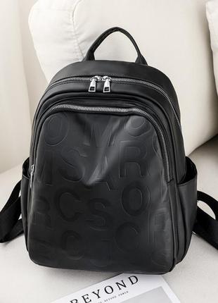Женский рюкзак эко-кожа 2033 black