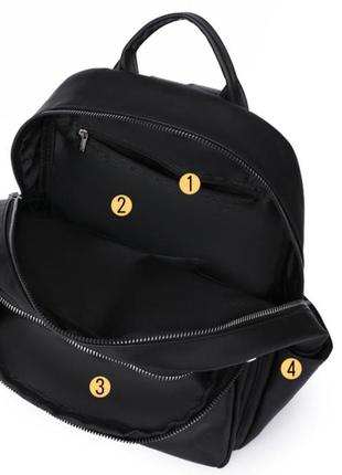 Женский рюкзак эко-кожа 2033 black