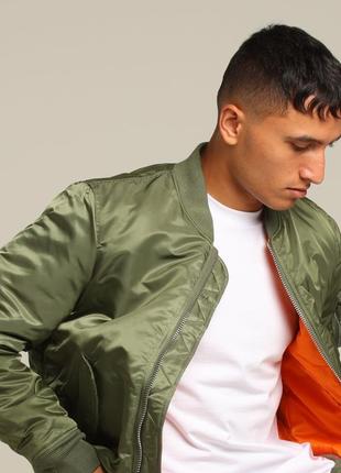 Бомбер alpha industries ма-1 винтаж, двухсторонний