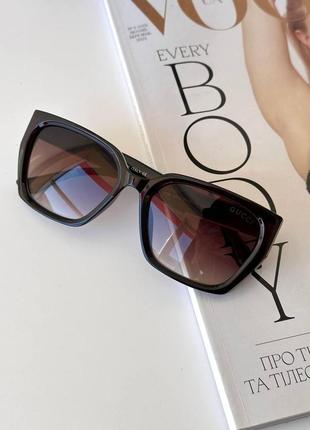 Сонцезахисні стильні жіночі окуляри оправа пластик лінзи полікарбонат3 фото