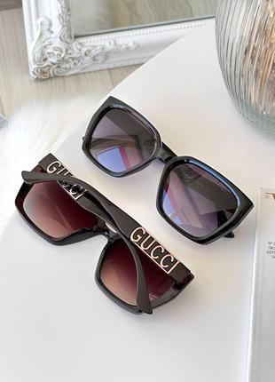 Сонцезахисні стильні жіночі окуляри оправа пластик лінзи полікарбонат4 фото