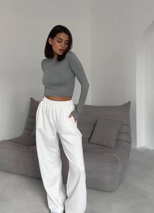 Топ 2024❤️ жіночі оверсайз штани палаццо якісні широкі