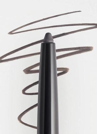 Гипоаллергенный карандаш лайнер для глаз revitalash defining liner eyeliner grey