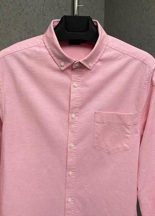 Розовая рубашка от бренда asos3 фото