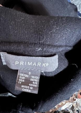 Оверсайз черное платье primark2 фото