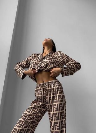 Жіноча піжама ❤️ fendi2 фото
