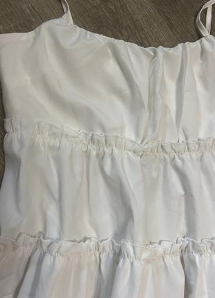 Сукня міні сарафан на бретелях завʼязках в стилі лоліти4 фото