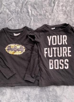 Набір кофтинка batman і футболка на хлопчика 92 см