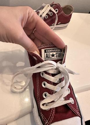 Converse размер 37 вишня3 фото