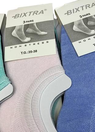 300 пар женские носки bixtra non stress (размер 35-38) разные цвета оптом2 фото