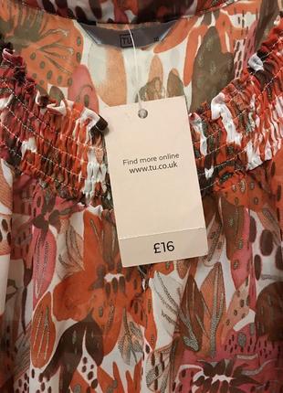 Очень красивая и стильная брендовая блузка в цветах 21.3 фото