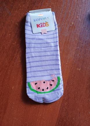 Шкарпетки носки носочки весна демі демисезон фрукти