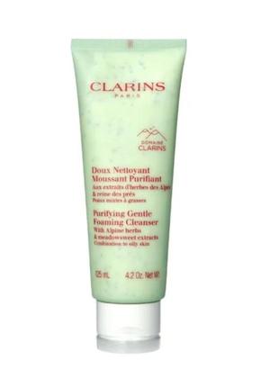 Очищающая пена clarins gentle cleansing 125 ml