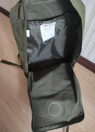 Крутой женский фирменный рюкзак  fjallraven kanken, швеция,  оригинал, 20l.8 фото