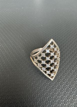 Серебряное кольцо, серебро 925 проба, срібло