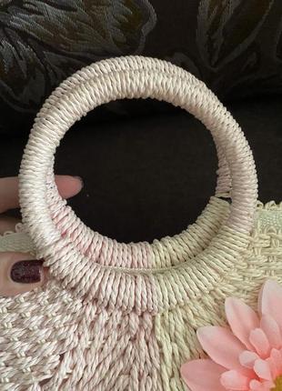 Сумка маленькая плетеная 3