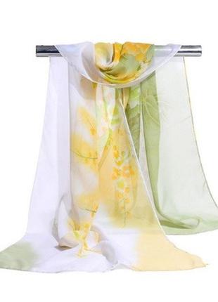 Женский шифоновый шарф - размер шарфа приблизительно 145*48см, 100% вискоза