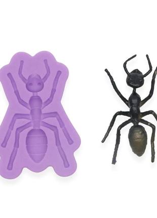 Молд "муравей" - размер молда 7,5*5см, силикон