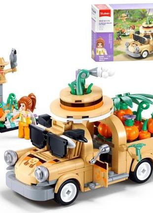 Конструктор sluban машинка с кузовом 292 детали (m38-b1175)