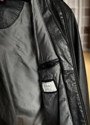 Куртка кожаная в ретро стиле10 фото