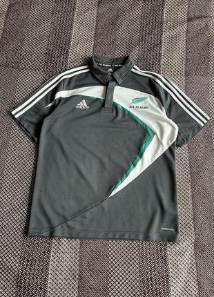 Adidas all blacks polo футболка оригінал б у1 фото