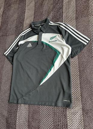 Adidas all blacks polo футболка оригінал б у2 фото