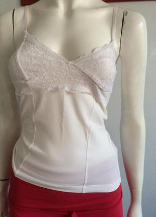 #розвантажуюсь белый топ в бельевом стиле