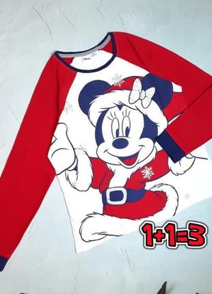 🌿1+1=3 стильний жіночий лонгслів светр з міккі маусом disney, розмір 46 - 481 фото