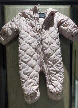 Комбинезон h&m красивого сиреневого цвета, размер 62