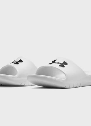 Тапочки шлепанцы under armour core pth slides (3021286-100) оригинал!