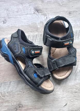 Шкіряні босоніжки для хлопчика 28