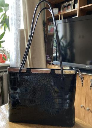 Шкіряна італійська сумка