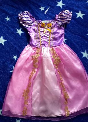 Карнавальна сукня рапунцель, карнавальний костюм рапунцель1 фото