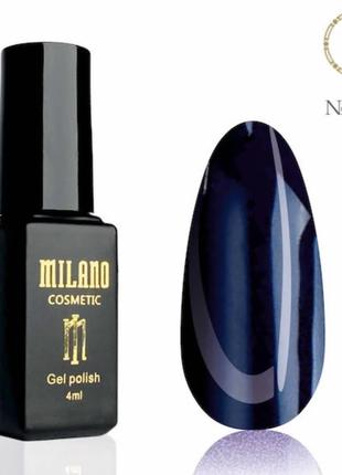 Гель лак для ногтей синий milano №112 4 мл  2712000053198