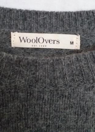 Базовый свитер wool overs из 100%шерсти ягнёнка5 фото