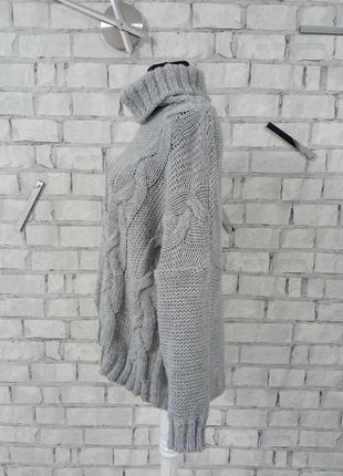 Джемпер вязаный свитер пуловер кофта толстая вязка крупная стильный итальянский продажа/ обмен5 фото