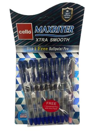 Ручка maxriter синя (10 шт) 2400 шт./10уп.