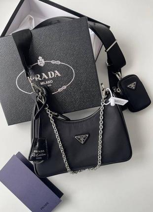 Женская сумка прада prada