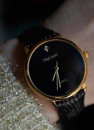 Винтажные женские часы oleg cassini с бриллиантом, винтаж сша2 фото