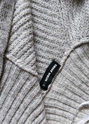 Объемный свитер tally weijl6 фото